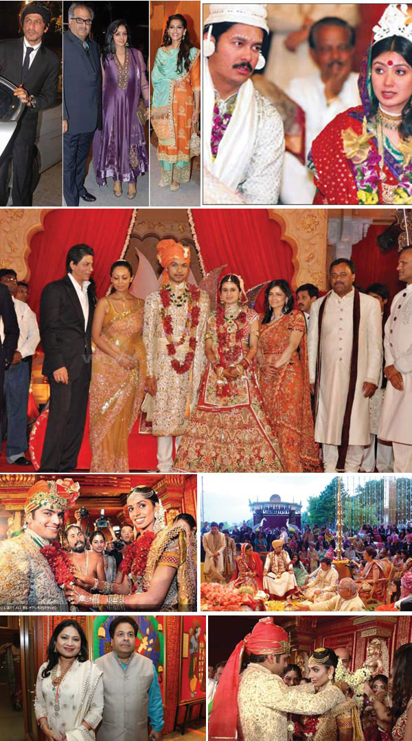  	 Top 10 Lavish Indian Weddings