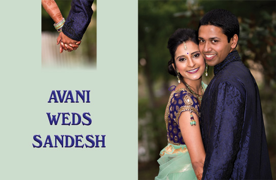 Avani weds Sandesh