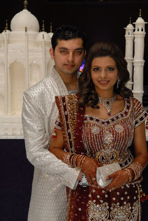 Taj Mahal themed wedding Sharjeel Weds Nazreen