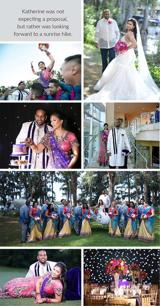 Wedding and Reception of Katherine and Sameer