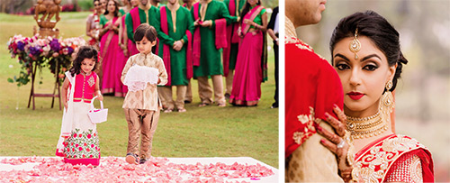 Mahendi, Wedding, Reception Ceremony of Ruchi and Anand