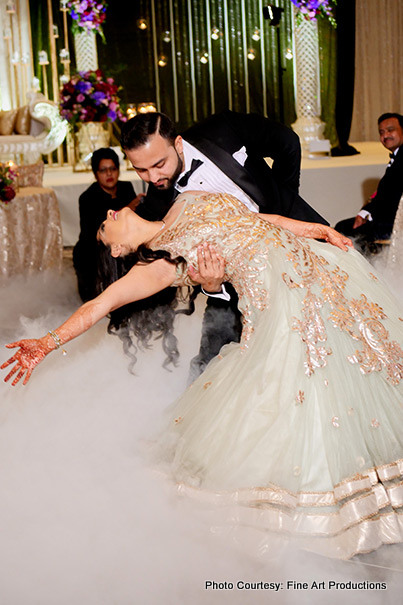 First Dance of Indian Bride and Groom