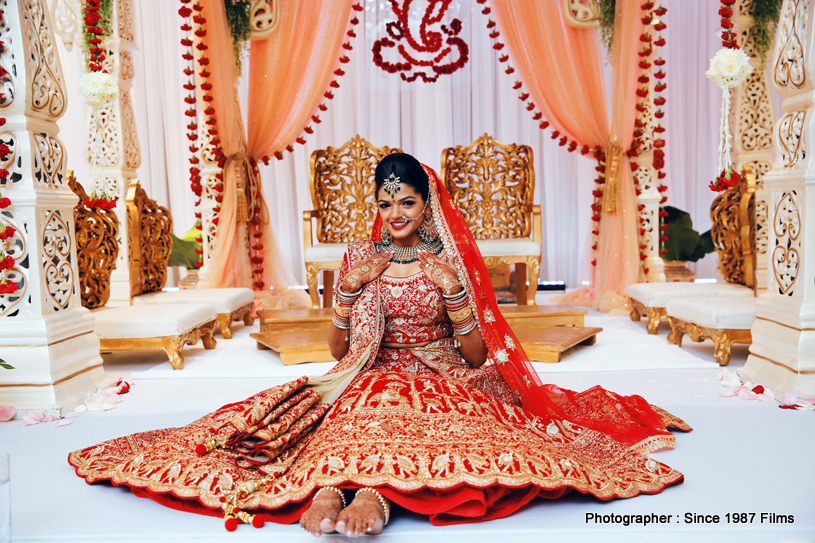 Gorgeous bride photoshoot