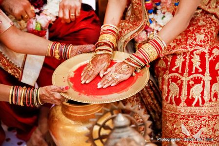 Mehndi in Brides Hand
