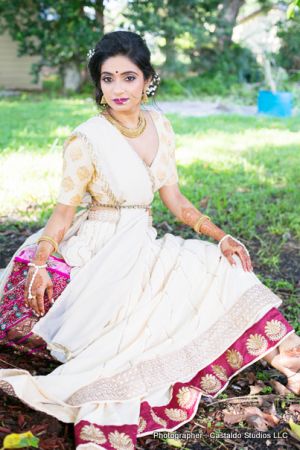 Bride after Mehndi Ceremony