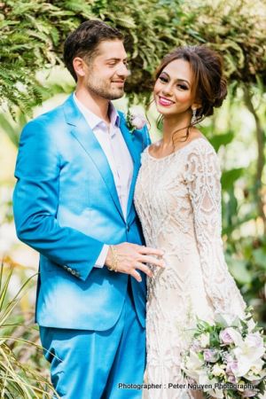 Indian bride and groom looking amazing