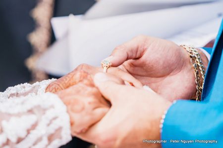 Indian Wedding Ring Ceremony