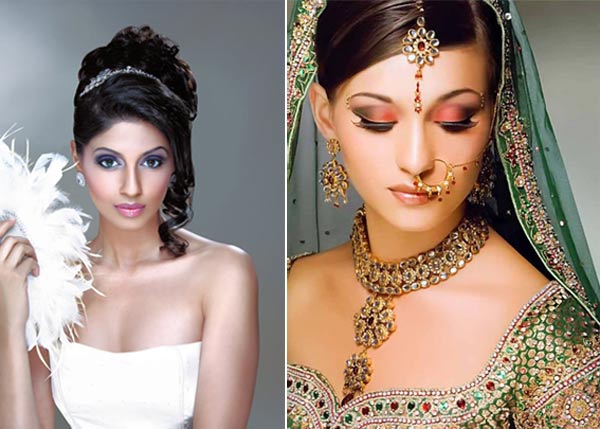 Bridal-eye-makeup-and-Hairstyle-For-wedding