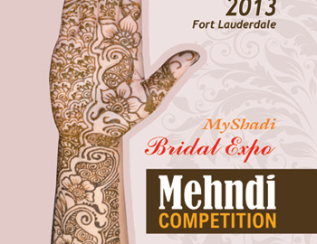 2013 Fort Lauderdale MyShadi Bridal Expo Mehndi Competition