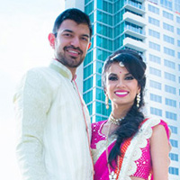 Ritisha weds Abhishek