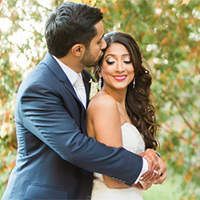 Sabrina Kanani and Abid Manji