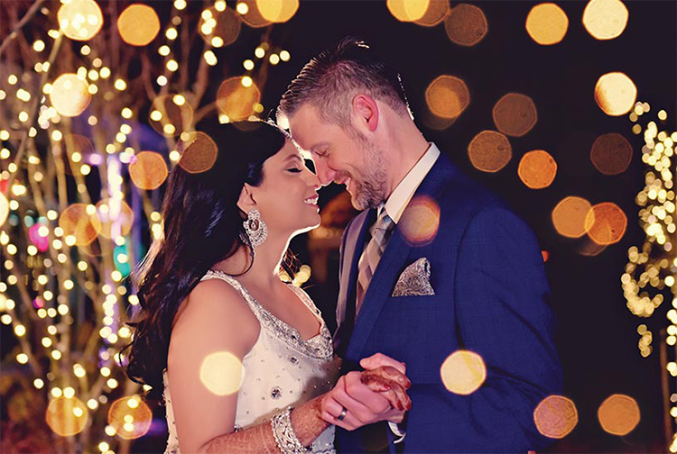 Lovely Indian Bride and Groom Capture by Fine Art Production