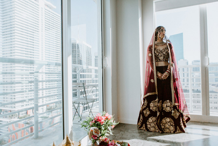 Indian Bride in Wedding Attire