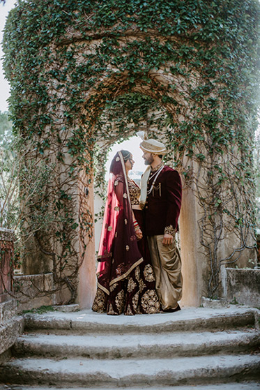 Adorable Indian Bride and Groom's Capture