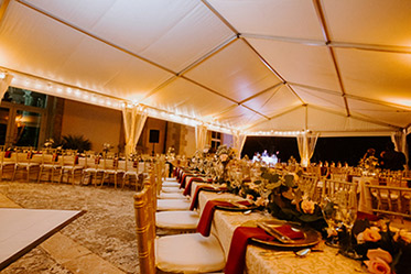 Marvelous Indian Wedding Reception Decoration