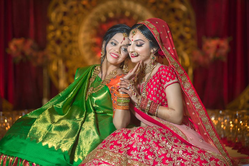 Hindu Wedding Mother of the Bride