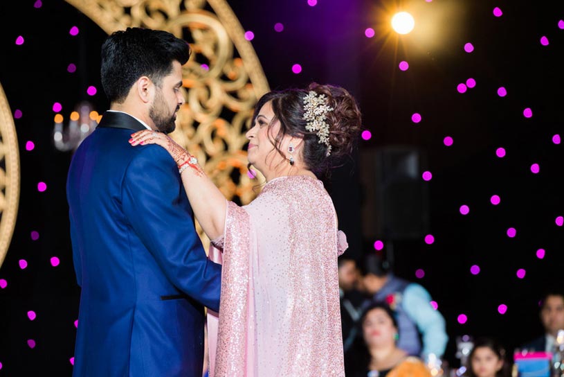 Indian Wedding Programs - Indian Groom Dance with his Mother