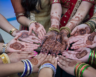 Indian Bridal Mahendi Art