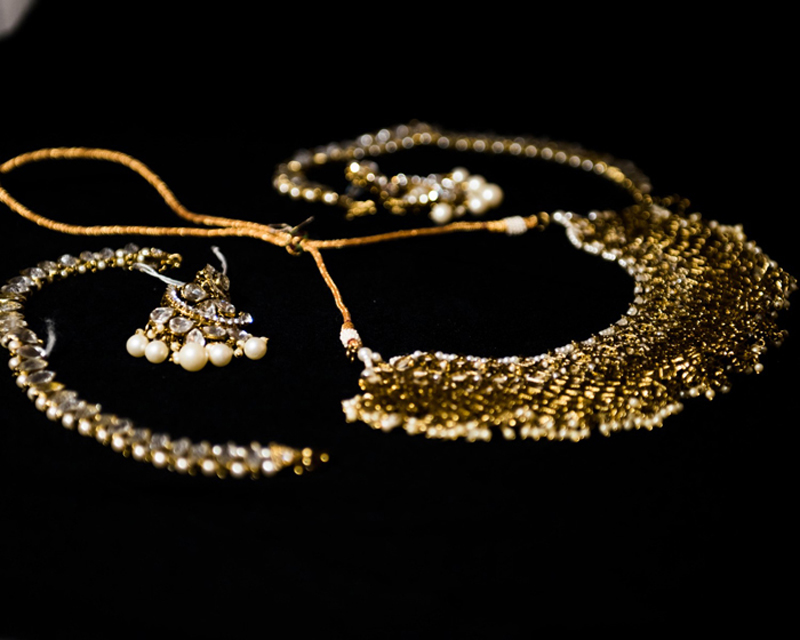Glorious Indian Wedding Earring and Necklace