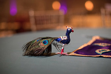 Indian Wedding Peacock Decoration