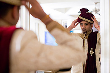 Indian Groom Getting Ready Capture