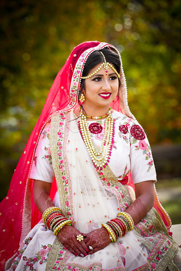 Indian Bride Glowing in her Wedding Attire