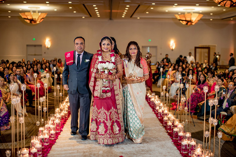 Indian Bride Grand Entrance