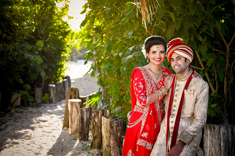 Indian Bride and Groom Photography