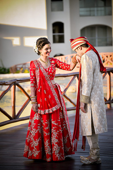 Indian Groom Express his love to Bride