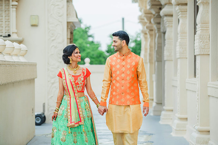 Heartwarming Indian Bride and Groom First Look Heartwarming Indian Bride and Groom First Look