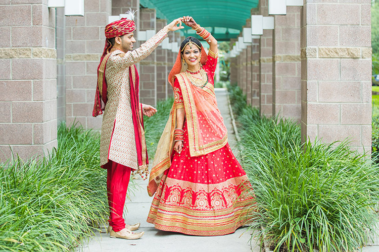 Indian Bride and Groom Tender Movement Indian Bride and Groom Tender Movement