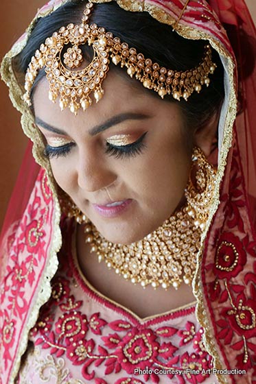 Beautiful Indian Bride Portrait