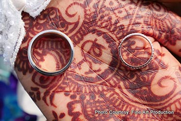 Beautiful Capture of the rings of Indian Couple