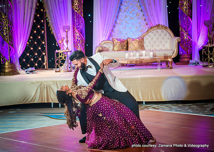 Stunning Indian Bride and Groom having their First Dance @The Westin Atlanta Perimeter North