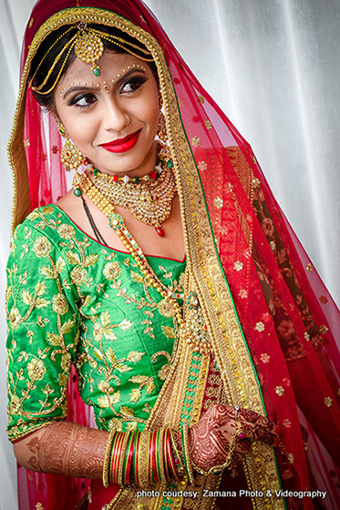 Indian Bride Ready for her Wedding