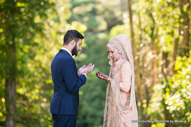 Couple Praying for their bright future ahead