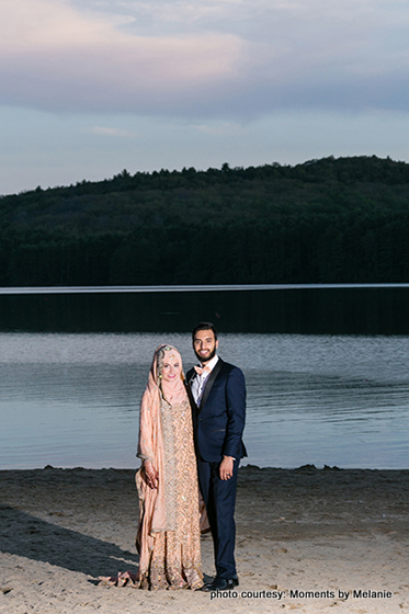 Lake Side View Capture of the couple