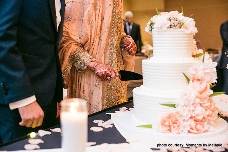 Engagement Cake cutting ceremony