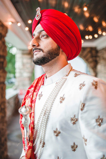Indian Groom at his Wedding Attire
