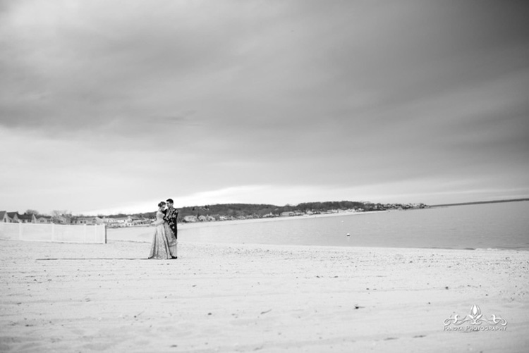 Indian Bride and Groom Outdoor Photoshoot