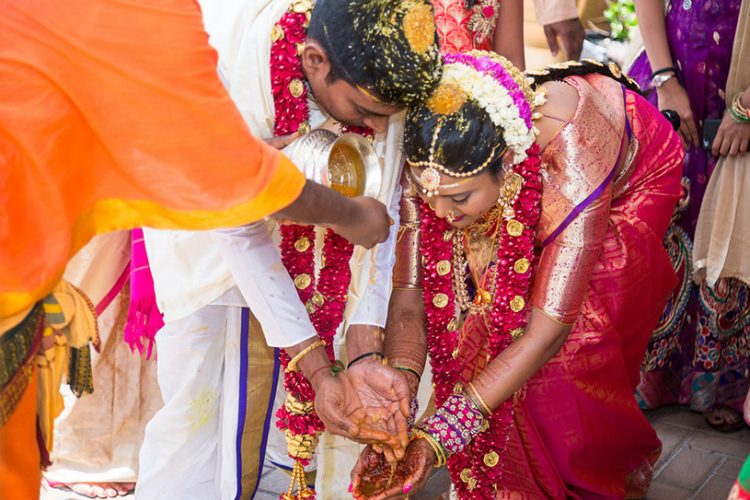 Indian Bride and Groom at their Wedding Capture