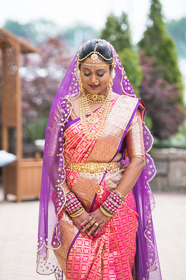 Indian Bride in Wedding Attire