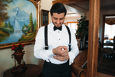 Indian Groom Getting Ready for his Wedding