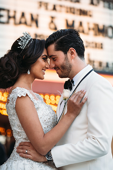 Newly Wed Couple at outdoor PhotoShoot