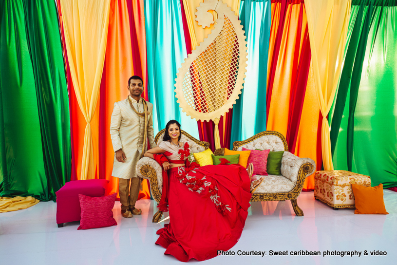 Indian Wedding colorful decor