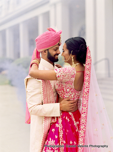 Indian Bride getting ready for her big day