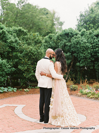 Indian Bride and Groom Looking Spectacular