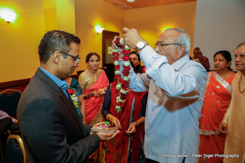 Charming Indian Couple at the reception