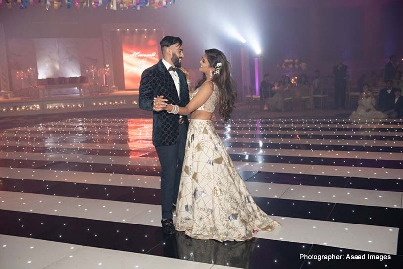 Indian Wedding Couple Dance