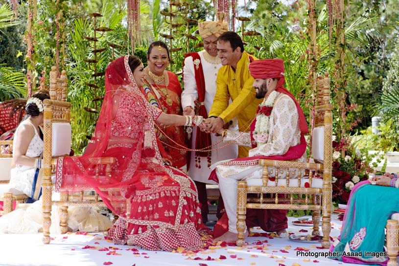 Hasta Melap Indian Wedding Ritual